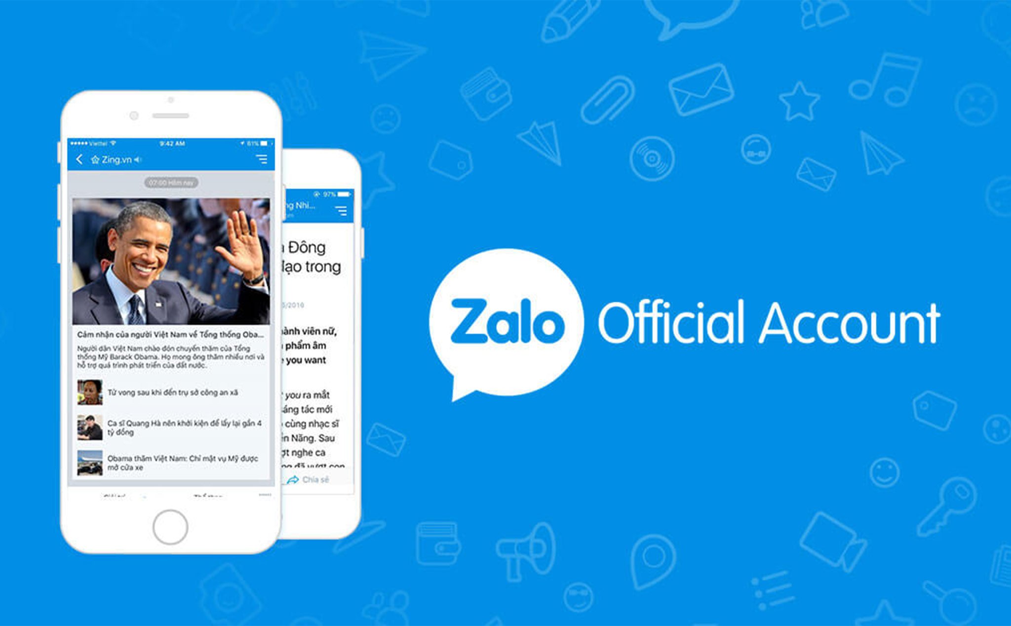 Thông báo thu phí OA Doanh Nghiệp có đăng sản phẩm trên Nền tảng Zalo Shop